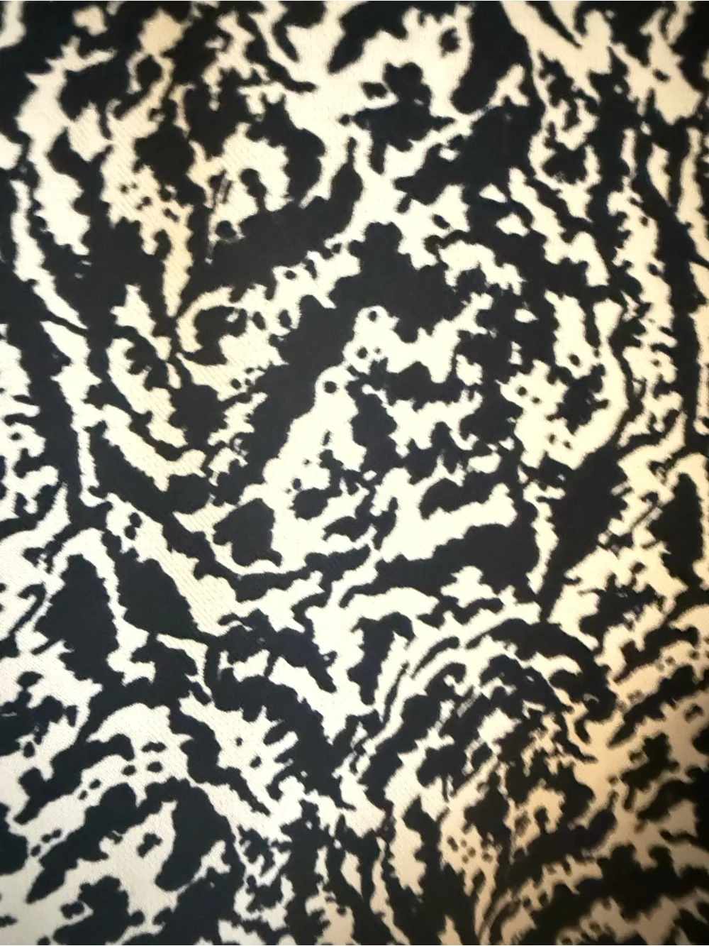 Abstract Animal Print Tunic Dress